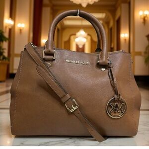 Michael Kors Brown Satchel